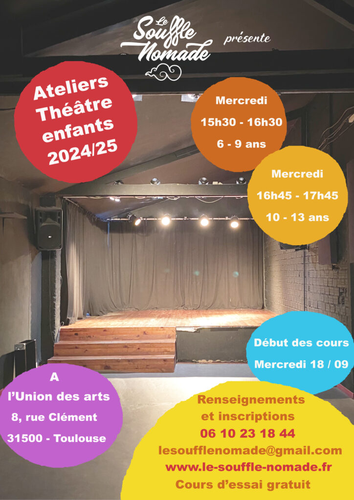 Cours théâtre enfants